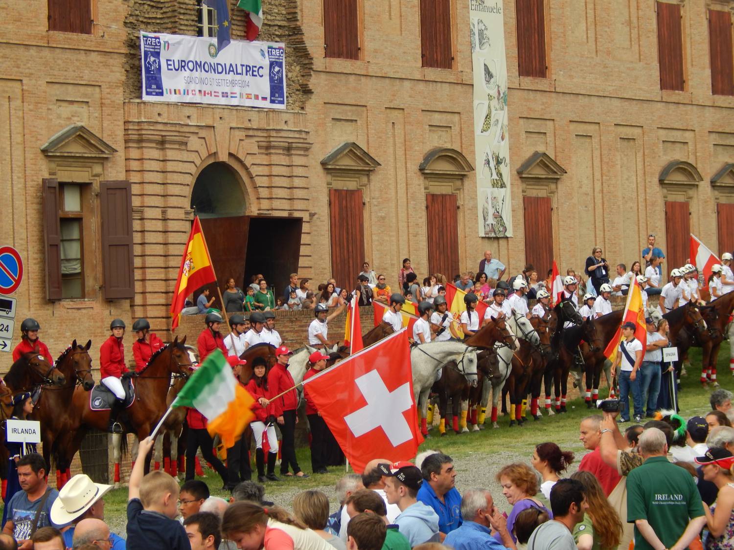 Открытие Чемпионата Европы по техники конного туризма